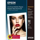 Fotopapper Epson Archival Matte A4 192g/m² 50st