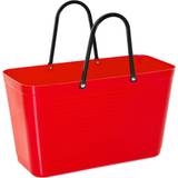 Hinza Röda Handväskor Hinza Shopping Bag Large - Red