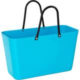 Turkosa Handväskor Hinza Shopping Bag Large - Turquoise
