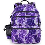 Lila - Textil Väskor Jeva Square - Purple Rose