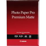 A4 - Bläckstråle Fotopapper Canon PM-101 Pro Premium Matte A4 210g/m² 20st