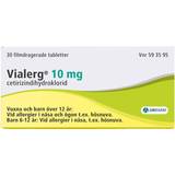 Orifarm Astma & Allergi Receptfria läkemedel Vialerg 10mg 30 st Tablett
