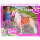Barbie Djur Dockor & Dockhus Barbie Horse & Doll FXH13
