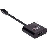 HDMI-kablar Club 3D Active HDMI-DisplayPort Mini M-F