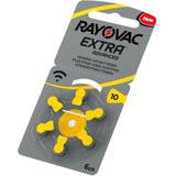 Batterier - Bruna Batterier & Laddbart Rayovac Size 10 6-pack