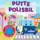 Böcker Putte polisbil (Board book)