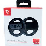 Nintendo Switch - Trådlös Rattar & Racingkontroller Piranha Switch Duo Wheel Pack