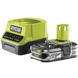 Ryobi batteri 18v batterier och laddbart Ryobi One+ RC18120-125