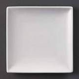 Olympia Olympia U153 'Square Plate - White (Pack of 12) Assiett 12st