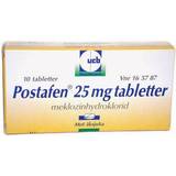 Receptfria läkemedel Postafen 25mg 10 st Tablett