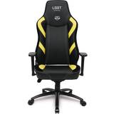 L33T Gungfunktion Gamingstolar L33T E-Sport Pro Excellence L Gaming Chair - Black/Yellow