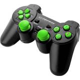 Gröna Spelkontroller Esperanza Warrior Gamepad - Black/Green