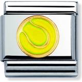 Nomination Composable Classic Link Tennis Ball Charm - Silver/Gold/Yellow