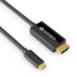 HDMI-kablar - PVC - USB C-HDMI Sonero USB C-HDMI 1m