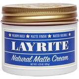 Tjockt hår Pomador Layrite Natural Matte Cream 120g