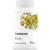 D-vitaminer - Förbättrar muskelfunktion Kosttillskott Thorne Research D-1000 90 st