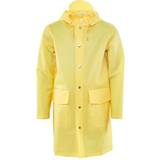 Rains Herr Regnkläder Rains Hooded Coat Unisex - Foggy Yellow