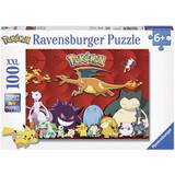 Ravensburger Klassiska pussel på rea Ravensburger Pokemon XXL 100 Pieces