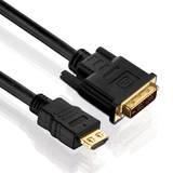 PureLink HDMI-kablar - PVC PureLink PureInstall HDMI-DVI 1m