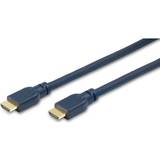 HDMI-kablar - Koppar - Svarta MicroConnect HDMI - HDMI 2.0 1.5m