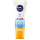 Utslätande Solskydd Nivea Sun UV Face Q10 Anti-Age & Anti-Pigments SPF30 50ml