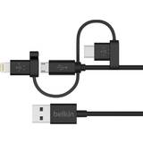 Belkin USB A - Lightning/USB Micro B/USB C 1.2m