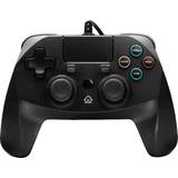 PlayStation 4 - Trådlös Spelkontroller Snakebyte 4S Wired Gamepad (PS4/PS3) - Black