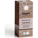 Lugnande Hårfärger & Färgbehandlingar Khadi Herbal Hair Colour Dark Brown 100g