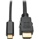 Tripp Lite Kabeladaptrar - Nickel Kablar Tripp Lite USB C 3.1 Gen 1 - HDMI M-M Adapter 1.8m
