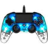 Nacon PlayStation 4 Spelkontroller Nacon Wired Illuminated Compact Controller - Blue
