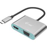 I-TEC USB C - HDMI/ VGA F-F Adapter