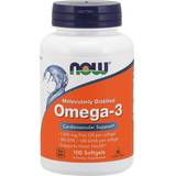 Now Foods Fettsyror Now Foods Omega-3 Molecularly Distilled 100 st
