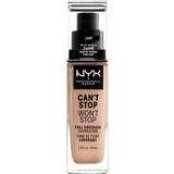 NYX Basmakeup NYX Can't Stop Won't Stop Full Coverage Foundation CSWSF05 Light