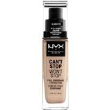 NYX Basmakeup NYX Can't Stop Won't Stop Full Coverage Foundation CSWSF02 Alabaster