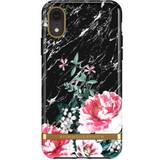 Mobiltillbehör Richmond & Finch Black Marble Floral Case (iPhone XR)
