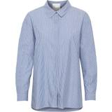 Denim Hunter Jeansjackor Kläder Denim Hunter 03 the Shirt - Striped Medium Blue