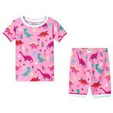 Hatley Darling Dinos Short Pajama Set - Pink (S19PDK217O)