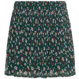 Veckade kjolar Barnkläder Name It Kid's Pleated Floral Print Skirt - Green/Green Gables (13167254)