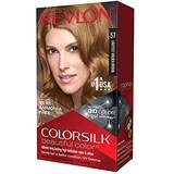 Permanenta hårfärger Revlon ColorSilk Beautiful Color #57 Lightest Golden Brown