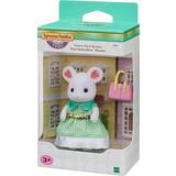 Möss - Plastleksaker Dockor & Dockhus Sylvanian Families Town Girl Series Marshmallow Mouse