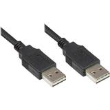 Good USB A-USB A - USB-kabel Kablar Good Easy USB A-USB A 2.0 0.5m