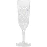 Plast Champagneglas Rice Swirly Champagneglas