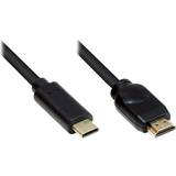 HDMI-kablar - High Speed (4K) - USB C-HDMI Good USB C-HDMI 5m