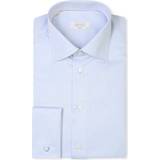 Eton Kläder Eton Slim Fit French Cuff Shirt - Light Blue