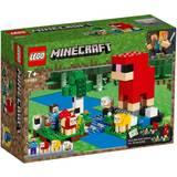 Bondgårdar - Plastleksaker Lego Lego Minecraft The Wool Farm 21153