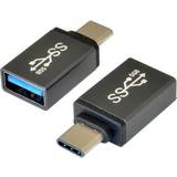 EXSYS Kablar EXSYS USB A-USB C M-F Adapter