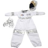 Barn - Silver Maskeradkläder Melissa & Doug Astronaut Role Costume Set