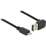 DeLock Easy-USB USB A-USB Micro-B 2.0 Angled 2m