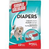 Simple Solution Husdjur Simple Solution Disposable Dog Diaper S 12pcs
