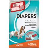 Simple Solution Husdjur Simple Solution Disposable Dog Diaper L 12pcs